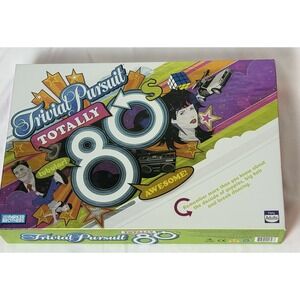 Trivial Pursuit Totally 80s 2006 Board Game Parker Brothers / Harbro Complete
